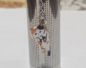 Stainless steel hanging cat tea infuser steeper tea strainer gift