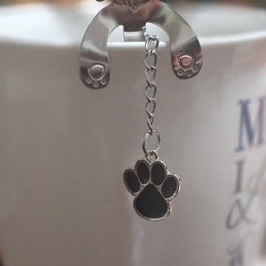 Dog paw tea ball mini dog spoon combo