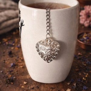 Boule à infuseur à thé en forme de coeur, cadeau pour passoire à thé