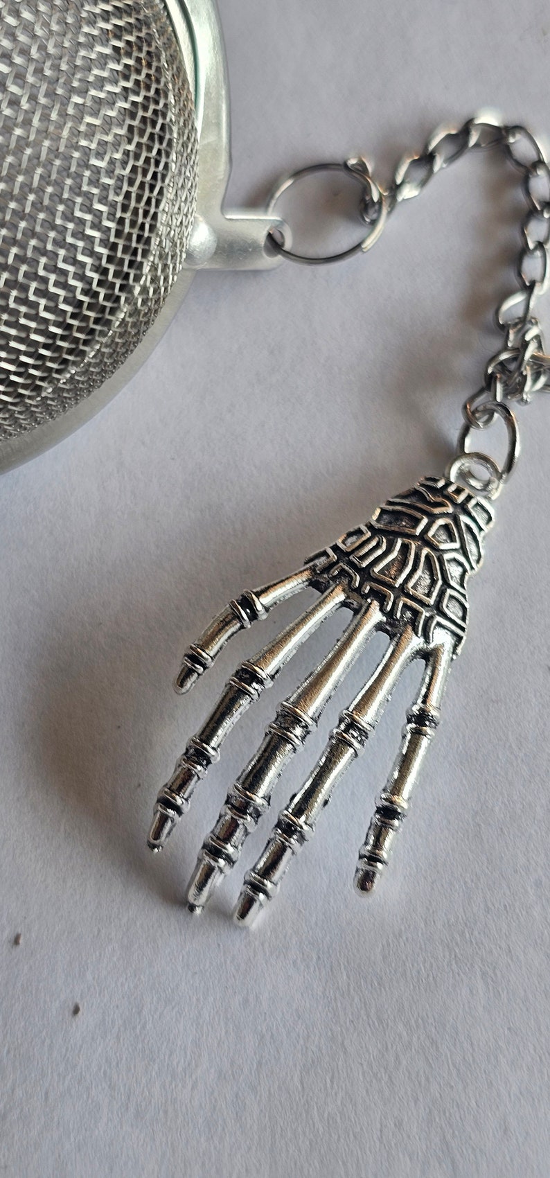Skeleton Hand Tea Skeleton Hand Theme Tea Ball Infuser Tea Steeper Halloween Decor - Etsy