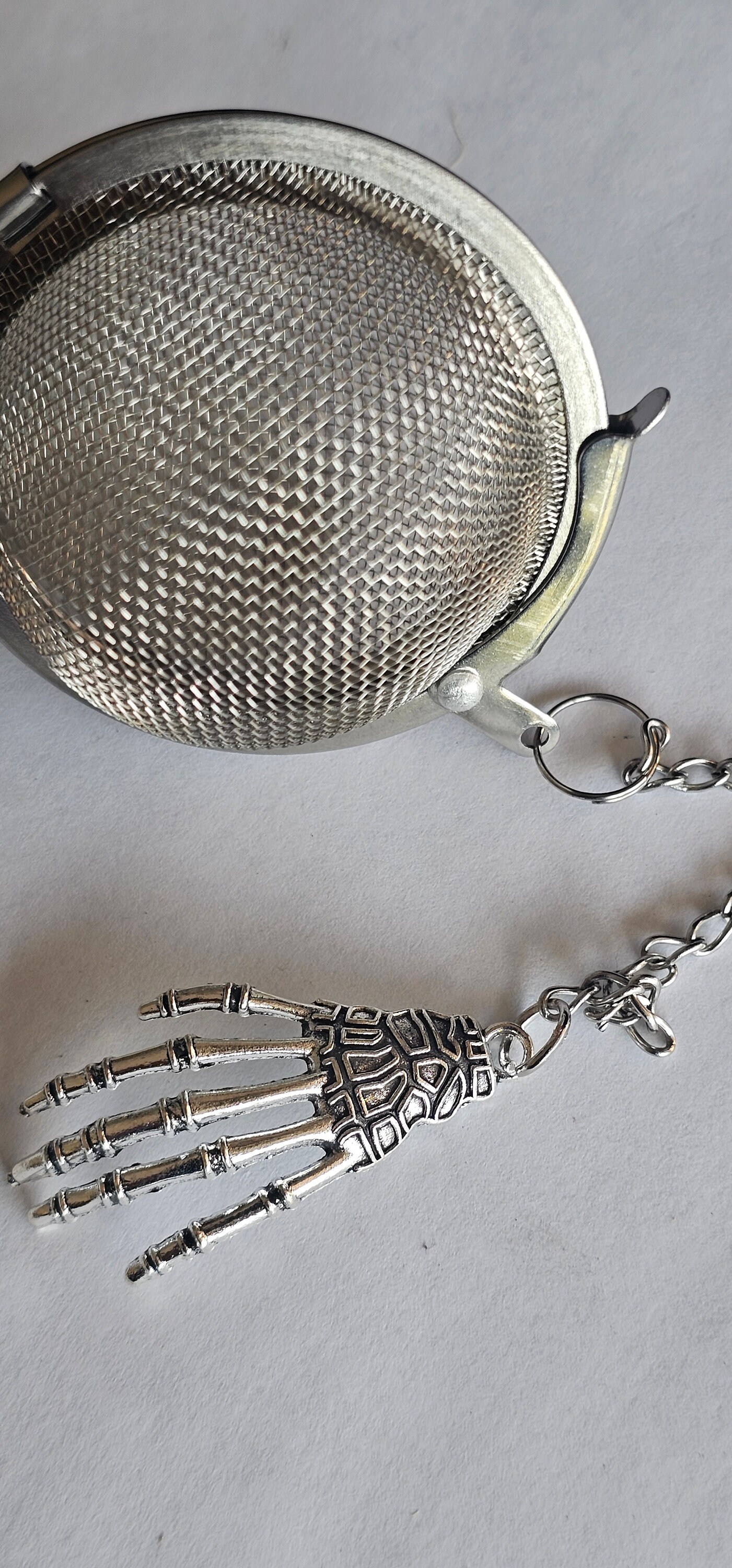 Skeleton Hand Tea Skeleton Hand Theme Tea Ball Infuser Tea Steeper Halloween Decor - Etsy