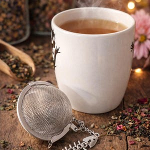 Fish Skeleton Tea Infuser – Gothic Stainless Steel Loose Leaf Steeper