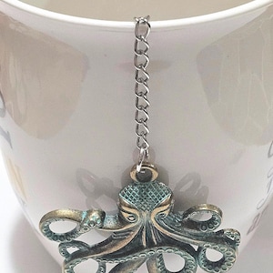 Infusor de té en forma de pulpo, colador de té, regalo