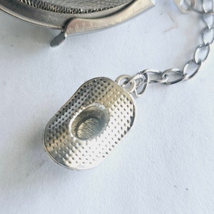 Starfrit Gourmet OMG! Cowboy Hat Tea Infuser - Stainless Steel, 2g Capacity, Sits On Cup Rim, Dishwasher Safe