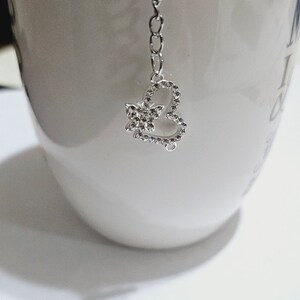 Butterfly and heart tea infuser ball tea steeper strainer gift