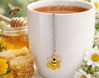 Beehive honey tea infuser ball tea steeper strainer gift