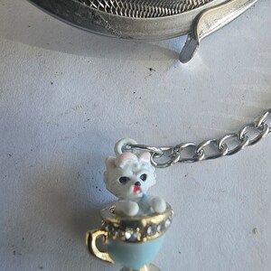 Dog in a cup tea ball infuser tea strainer goft