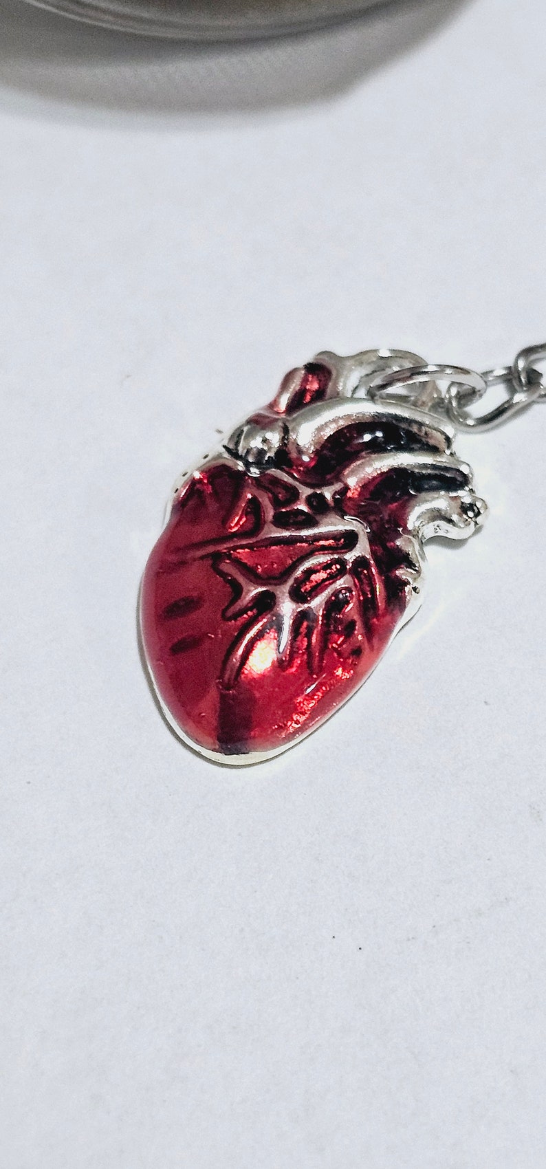 Heart Blood Vessel Nerve System Charm Tea Ball Infuser - Thumbnail 4