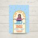 Ms Rachel Boy Birthday 1st 2nd 3rd Blue Birthday Invitation, Ms Rachel ...