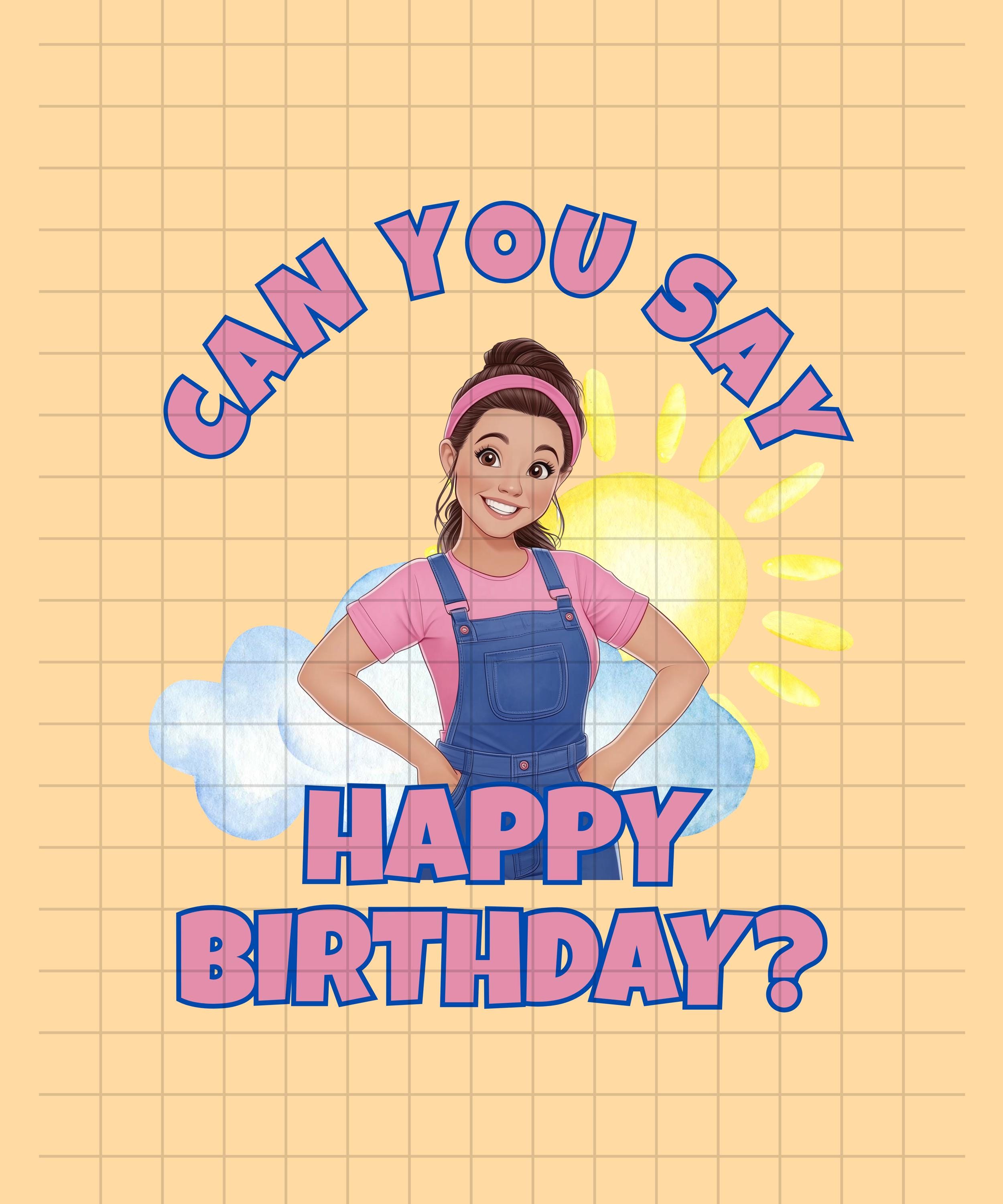 Ms. Rachel Clip Art PNG File, Ms. Rachel Cartoon PNG, Ms. Rachel ...