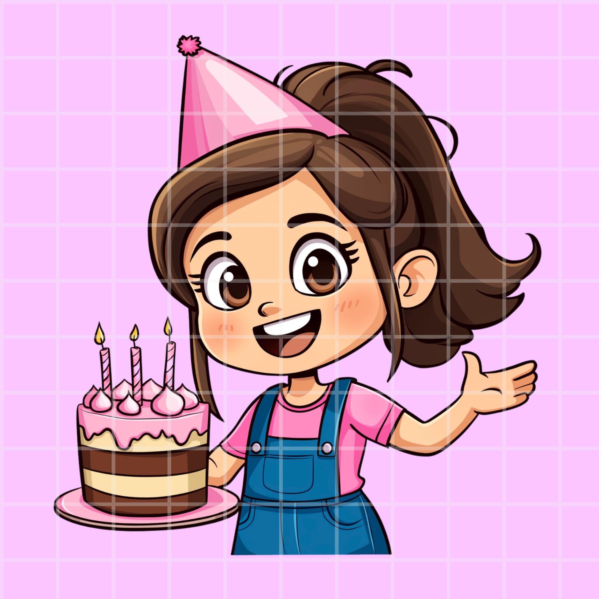 Ms Rachel Happy Birthday PNG, Digital Download, Ms Rachel Birthday Clip