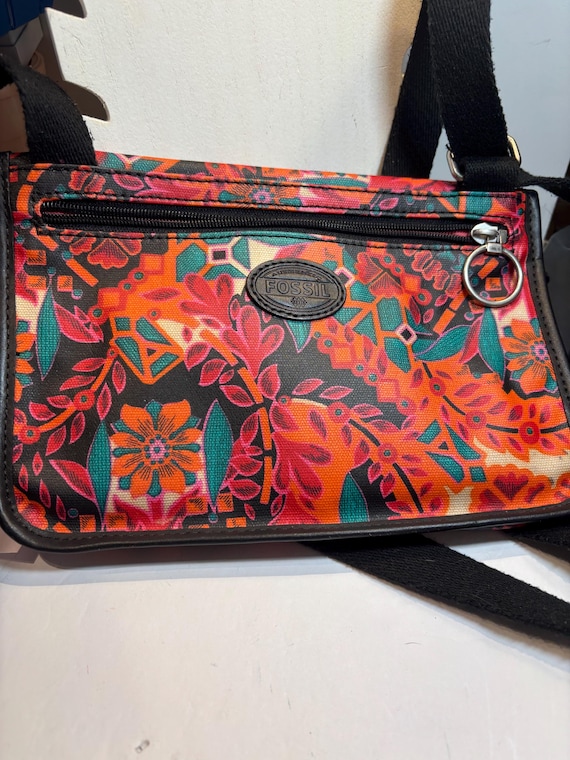 FOSSIL  Keyper Mini Cross Body Red Bag - image 1