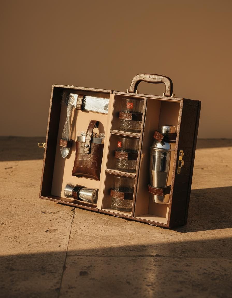 Travel case cocktail set - Etsy 日本