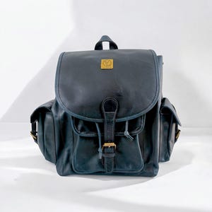 Sac à dos en cuir fait main - Sac à dos pour ordinateur portable pour homme/elle, sac de bureau et de randonnée, sac de week-end vintage, plusieurs compartiments, porte-documents pour MacBook