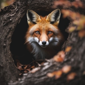 The Red Fox- Printable Wall Art