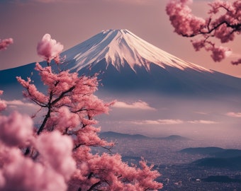 Mount Fuji- Japan- Printable Wall Art
