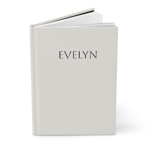 Personalized Matte Hardcover Journal, Custom Writing Notebook, Gift for Writers, Journaling, Planner, Gifts for Her