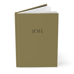 Personalisierte olivgrüne Hardcover-Zeitschrift, individuelles Notizbuch, Geschenke für Lehrer, Geschenk für Schriftsteller, Geschenke für ihn, Geschenke für sie