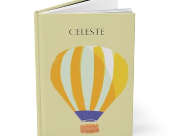 Diario de tapa dura personalizado para recuerdos de viajes de verano, cuaderno, regalo personalizado, diario de escritura creativa, regalos para ella