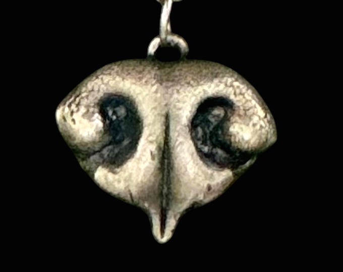 Your Pets Nose Pendant w/ chain from Photos (no messy molds)