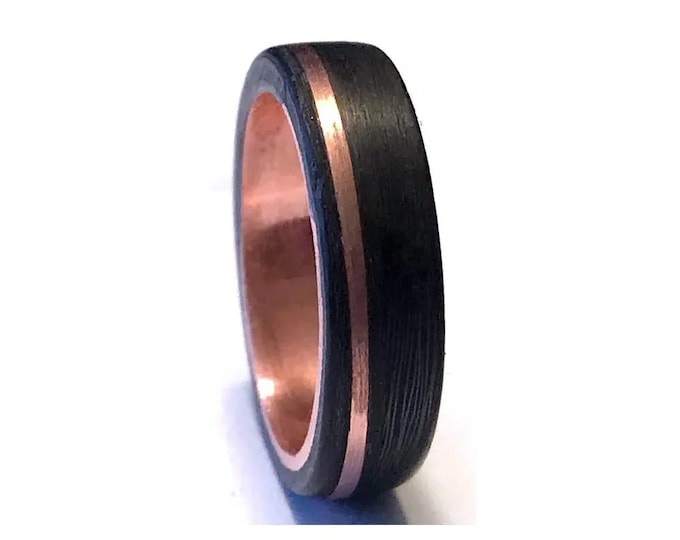 Carbon Fiber and Copper Ring