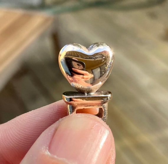 Starbucks Heart Shaped, Solid Sterling Silver, , Reusable, Coffee