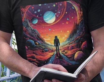 T-shirt astronaut, Interstellaire Odyssee, Cosmic Explorer-T-shirt