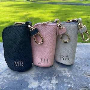Étui à clés en cuir personnalisé, porte-clés en cuir, porte-clés, porte-clés, fête des pères, cadeau de la fête des mères, cadeau pour elle, organisateur de clés
