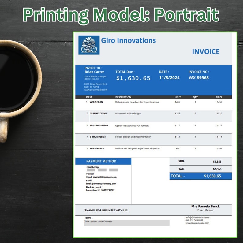 Invoice 202425 Cybil Christyna