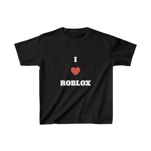 T-shirt for roblox  Cute black shirts, Cute white shirts, Roblox t shirts