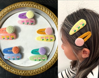 Snap Clips für Kinder Haarspangen für Baby Mädchen Haarspange für dünnes Haar Kleinkind Haarschmuck Baby Shower Geschenk