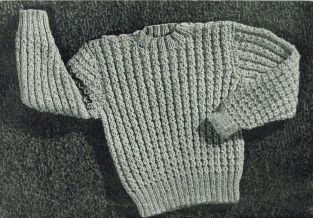 Knitting Pattern - Almost Free Pattern Baby Sweater Knitting Pattern ...