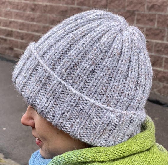 Ribbed Hat Knitted Beanies For Adults Nearly FREE Basic Ribbed