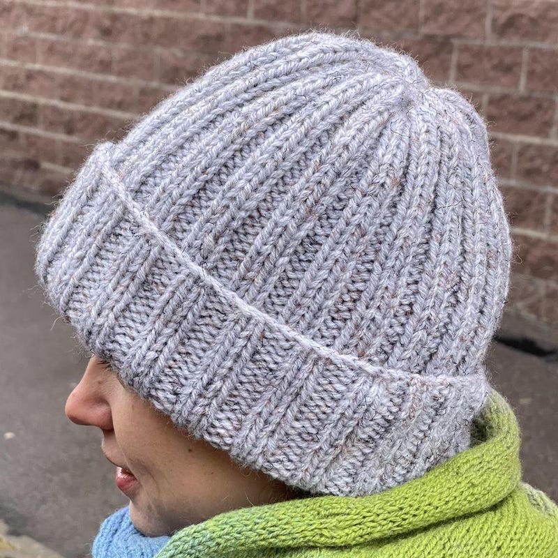 2 Ply Adult Hat Knitting Pattern - Etsy New Zealand