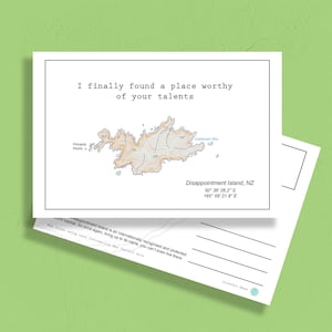 postale | Île de la Déception, Nouvelle-Zélande