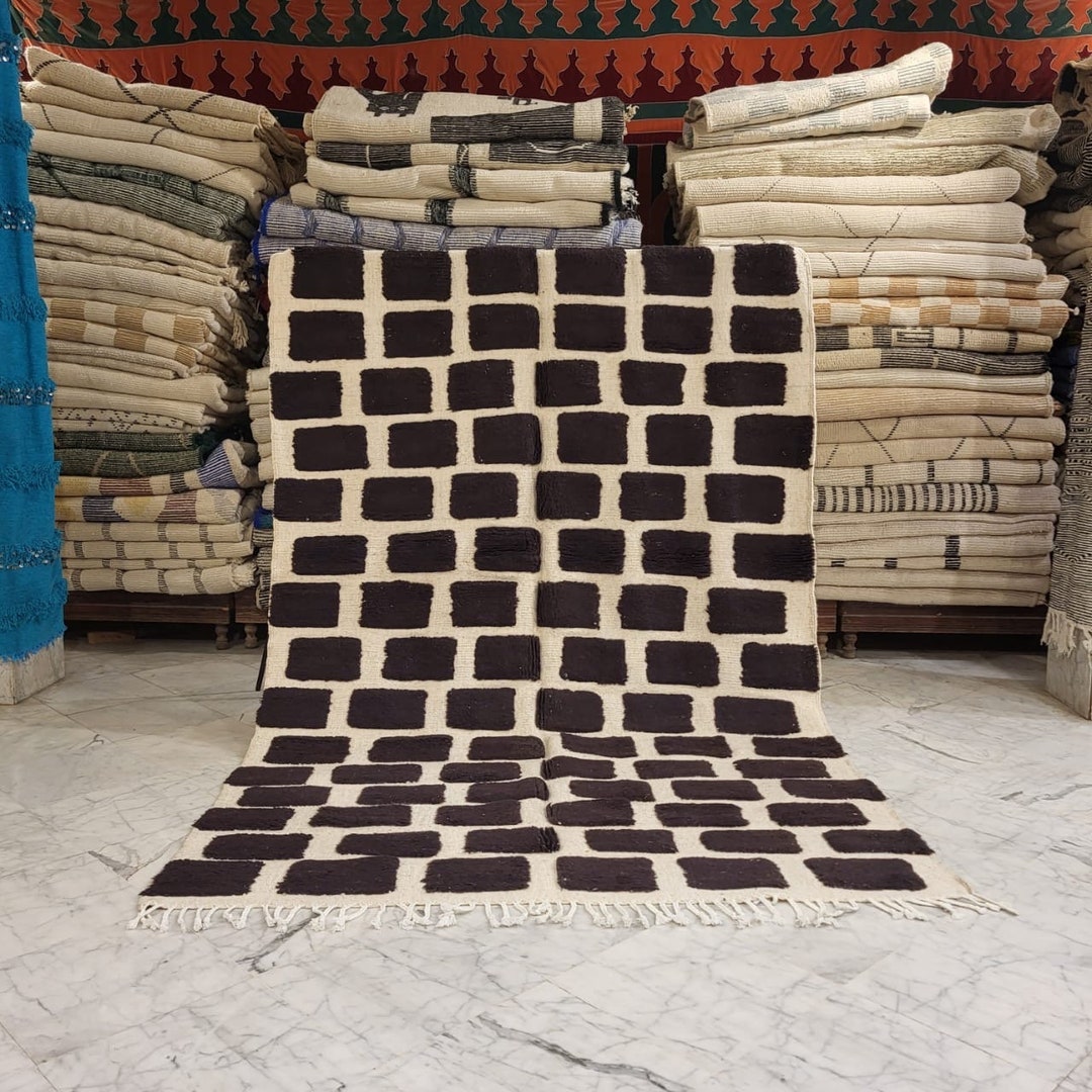 Moroccan Rug Hand Knotted Moroccan Rug Custom Rug Etsy UK