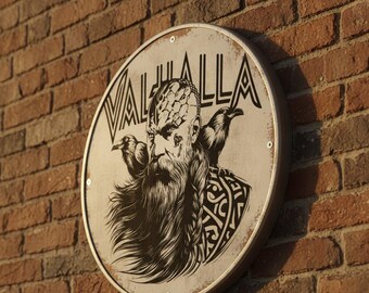 Odin Valhalla SVG | Norse Mythology Ravens (Digital Download)