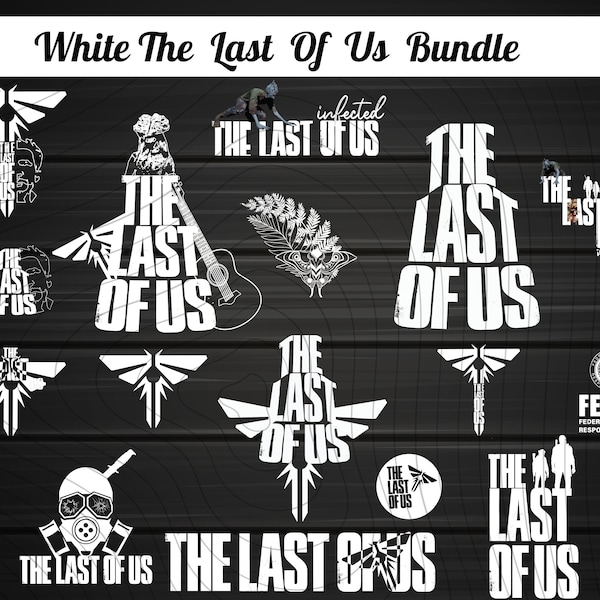 18 Amazing Designs Bundle The Last Of Us Svg | Ellie's Moth Tattoo SVG | Cricut | Silhouette Cameo | Svg Cut Files | Svg | Pdf | Png | Jpg