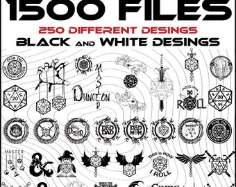 Amazing 1500 Files Dungeons Dragons Svg Bundle, Dungeons Dragons Png, Dnd Class Emblems Svg, Dnd Logo Png, DND 20 Svg, Dungeon Master Svg