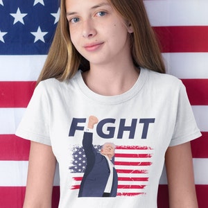 Donald Trump Fight Svg,Trump Fight Png, Trump 2024 SVG, Trump 2024 Png, President Trump, Trump Shot Png, Trump Shooting Png, Trump Flag 2024