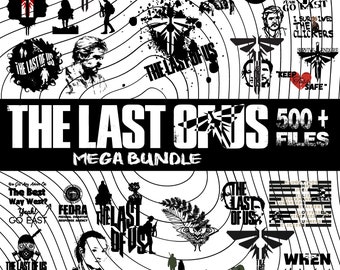500+ Files Mega Bundle The Last Of Us Art | Ellie&#39;s Tattoo SVG | The Last Of Us Poster | Pedro Pascal svg | The Last Of Us Png | TLOU Png