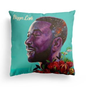 John Legend - Bigger Love Square Pillow