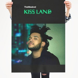 The Weeknd - Kiss Land Logo Premium Matte vertical poster