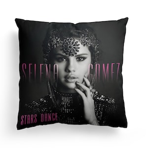 Selena Gomez - Stars Dance Square Pillow