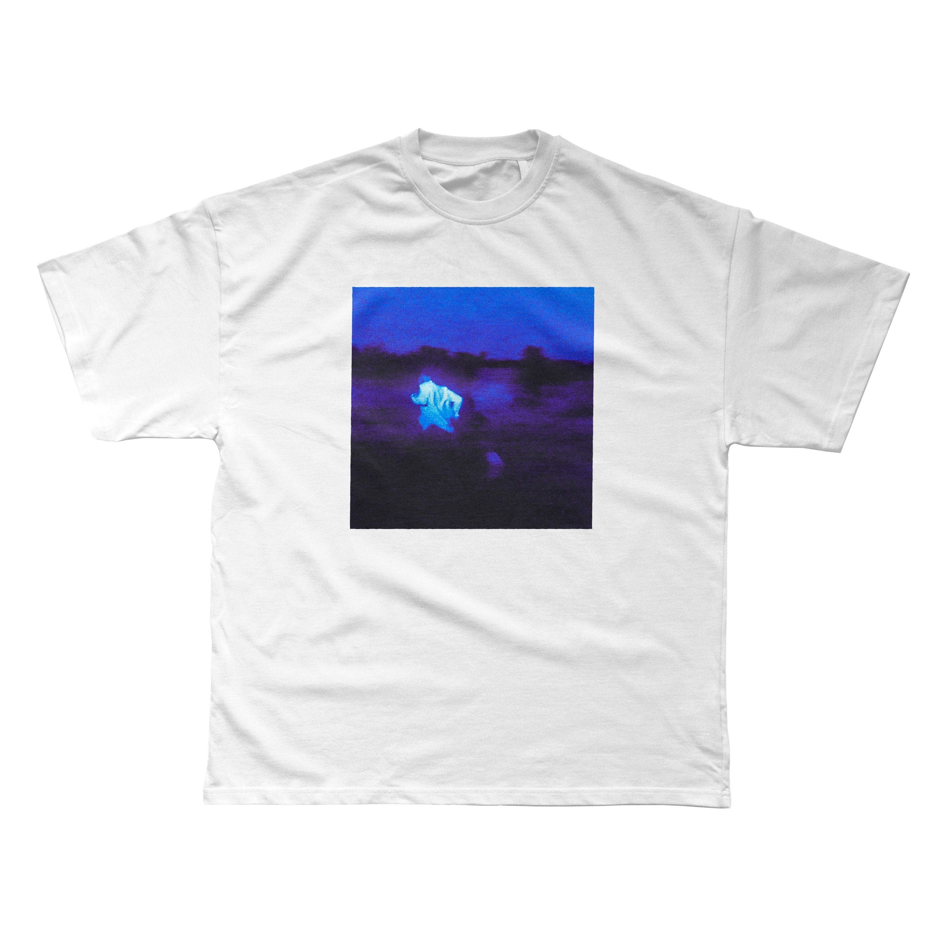 DANIEL CAESAR 水色 Tシャツ DANIEL CAESAR 水色 Tシャツ