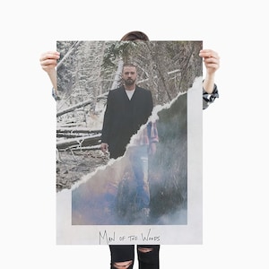 Justin Timberlake - Man Of The Woods Deluxe Matte vertical poster