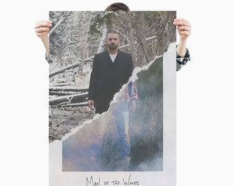 Justin Timberlake - Man Of The Woods Deluxe Matte vertical poster