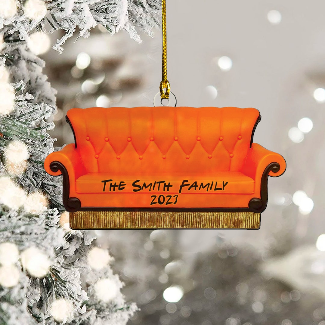 Personalized Friends Movie Sofa Christmas Ornament Acrylic Etsy