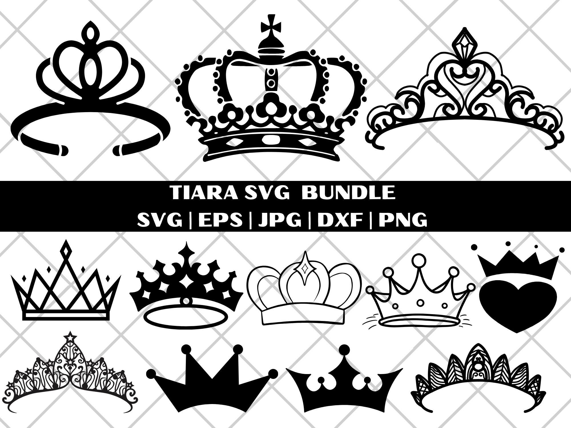 Vector King Queen cdr ai svg pdf png Laser Silhouette Cut file -  Personalizei