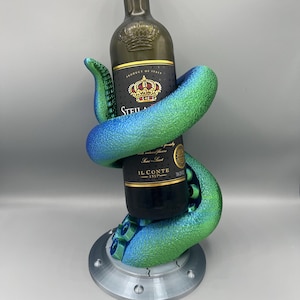 タコの触手ワインボトルホルダー - バーアクセサリー - ドリンクアクセサリー - ワインボトルホルダー - タコの装飾 - ワインスタンド - 海がテーマ